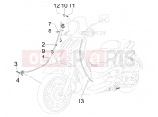 PIAGGIO Beverly 250 Tourer bowden