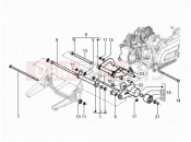 PIAGGIO Beverly 300 ie ABS Swinging arm