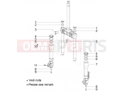 PIAGGIO Beverly 300 ie ABS Fork's components (Kayaba)
