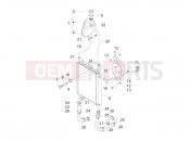 Cooling system - Piaggio Beverly 300 ie Tourer 2009