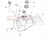 PIAGGIO Beverly 400 ie Fuel tank