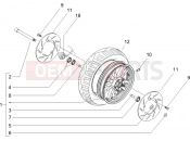 PIAGGIO Beverly 500 Front wheel