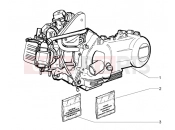 PIAGGIO BV 250 MY2005 (U.S.A.) Engine