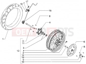 PIAGGIO Front wheel