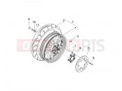 PIAGGIO BV 250 (U.S.A.) Rear wheel