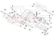 PIAGGIO BV 250 (U.S.A.) Swinging arm