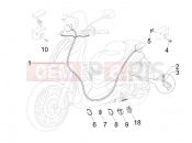 PIAGGIO BV 300 ie Tourer (U.S.A.) Main cable harness