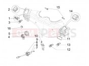 PIAGGIO BV 300 ie Tourer (U.S.A.) Selectors - Switches - Buttons