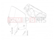 PIAGGIO BV 300 ie Tourer (U.S.A.) Windshield - Glass