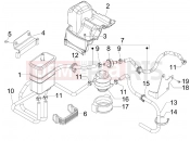Anti-percolation system - Piaggio BV 300 ie Tourer (U.S.A.) 2011