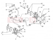 Brakes pipes - Calipers - Piaggio BV 300 ie Tourer (U.S.A.) 2011