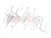 Front shield - Piaggio BV 300 ie Tourer (U.S.A.) 2011