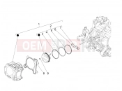 PIAGGIO BV 350 4T 4V ie E3 ( USA / CA ) Cylinder-piston-wrist pin unit