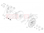 PIAGGIO BV 350 4T 4V ie E3 ABS ( USA / CA ) Driving pulley