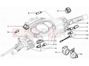 PIAGGIO BV 350 4T 4V ie E3 ABS ( USA / CA ) Selectors - Switches - Buttons