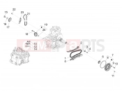 PIAGGIO BV 350 4T 4V ie E4 ABS ( USA / CA ) Oil pump