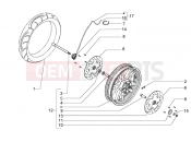 PIAGGIO Front wheel