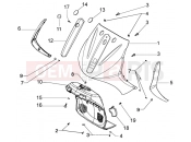 PIAGGIO Shield-whell compartement