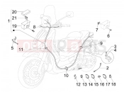 PIAGGIO BV 500 Tourer ( USA / CA ) Main cable harness
