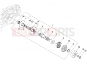 PIAGGIO Carnaby 125 Driven pulley