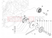 PIAGGIO Carnaby 125 Driving pulley
