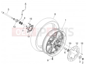 PIAGGIO Carnaby 125 Front wheel