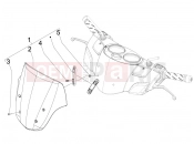 PIAGGIO Carnaby 125 Windshield - Glass