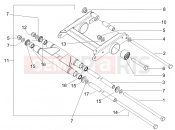 PIAGGIO Carnaby 200 Swinging arm