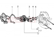 PIAGGIO Ciao Crankshaft-main bearings