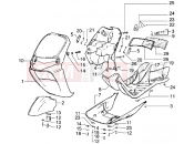 PIAGGIO Front shield-Footboard-Spoiler