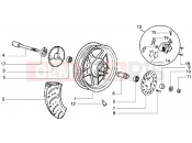 PIAGGIO Front wheel