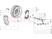 PIAGGIO Rear wheel