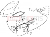 PIAGGIO Saddle-Case helmet