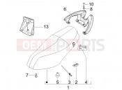PIAGGIO Fly 100 Saddle/seats