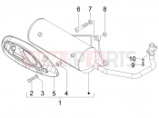 PIAGGIO Fly 100 Silencer