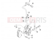 PIAGGIO Fly 100 Brakes pipes - Calipers