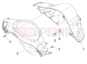 PIAGGIO Fly 125  Handlebars coverages