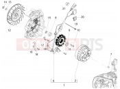 PIAGGIO Fly 125 4T/3V ie Flywheel magneto