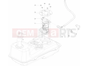 Supply system - Piaggio Fly 125 4T/3V ie 2016