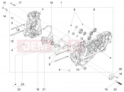 PIAGGIO Fly 125 4T/3V ie Crankcase