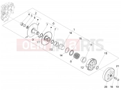 PIAGGIO Fly 125 4T/3V ie Driven pulley