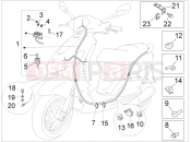 PIAGGIO Fly 125 4T/3V ie Main cable harness