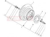 PIAGGIO Front wheel