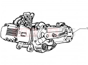 motor - Piaggio Fly 150 2011