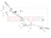 Handlebars - Master cil. - Piaggio Fly 150 3V ie 2014