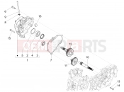 Reduction unit - Piaggio Fly 150 3V ie 2015