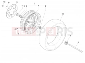 PIAGGIO Fly 150 3V ie Front wheel