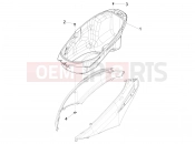 Helmet huosing - Undersaddle - Piaggio Fly 150 3V ie 2018