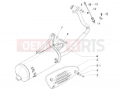Silencer - Piaggio Fly 150 3V ie 2018