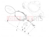 PIAGGIO Fly 150 Meter combination - Cruscotto